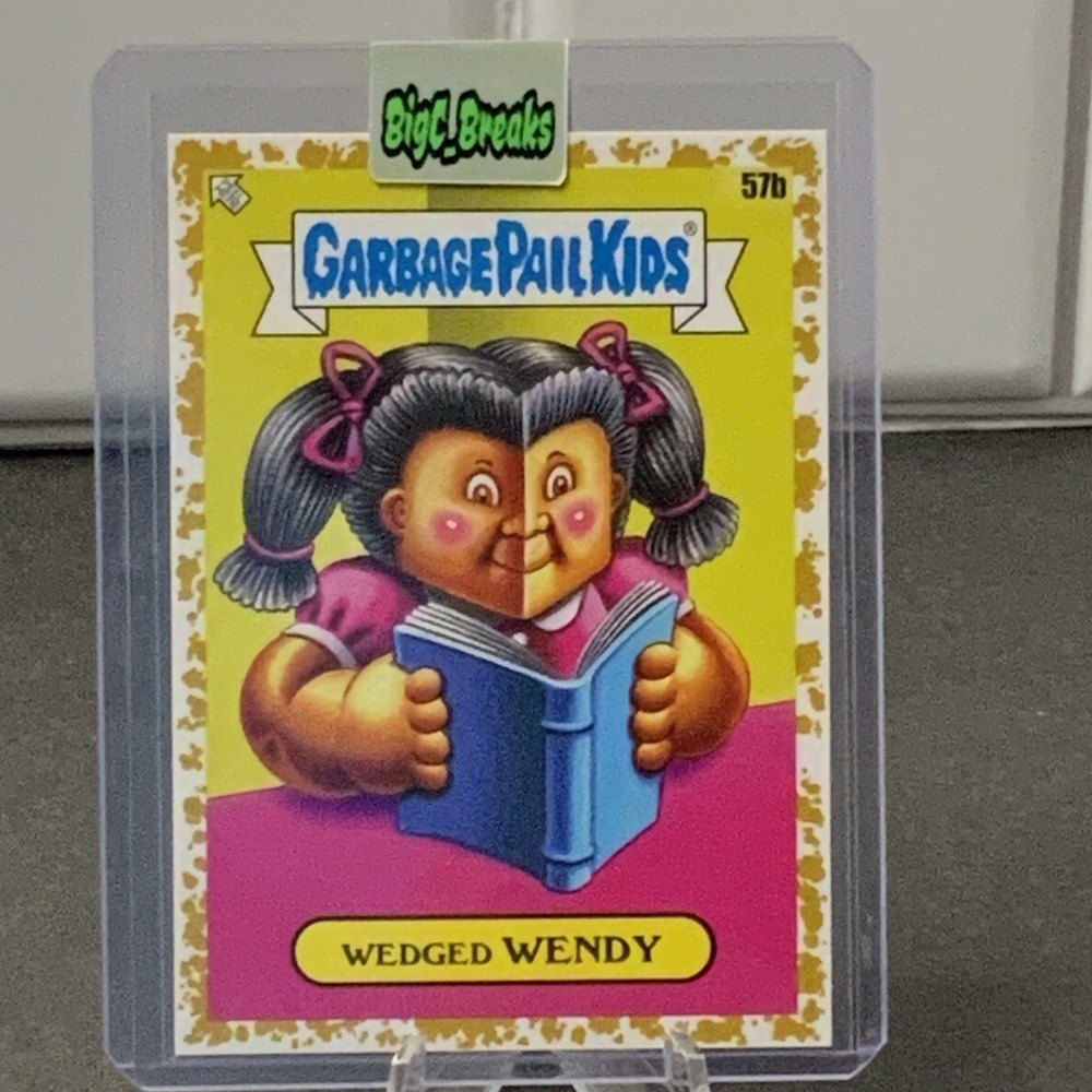 2022 Garbage Pail Kids Book Worms Wedged Wendy 57a GPK  11/50‎